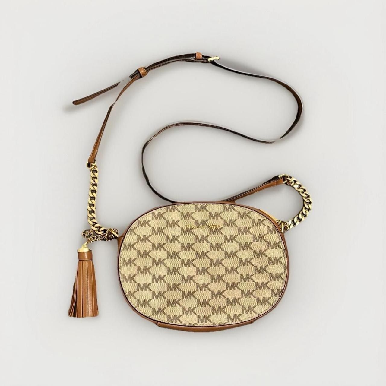 Women’s Jet Set Travel Medium  Signature Logo Crossbody MK Bag 