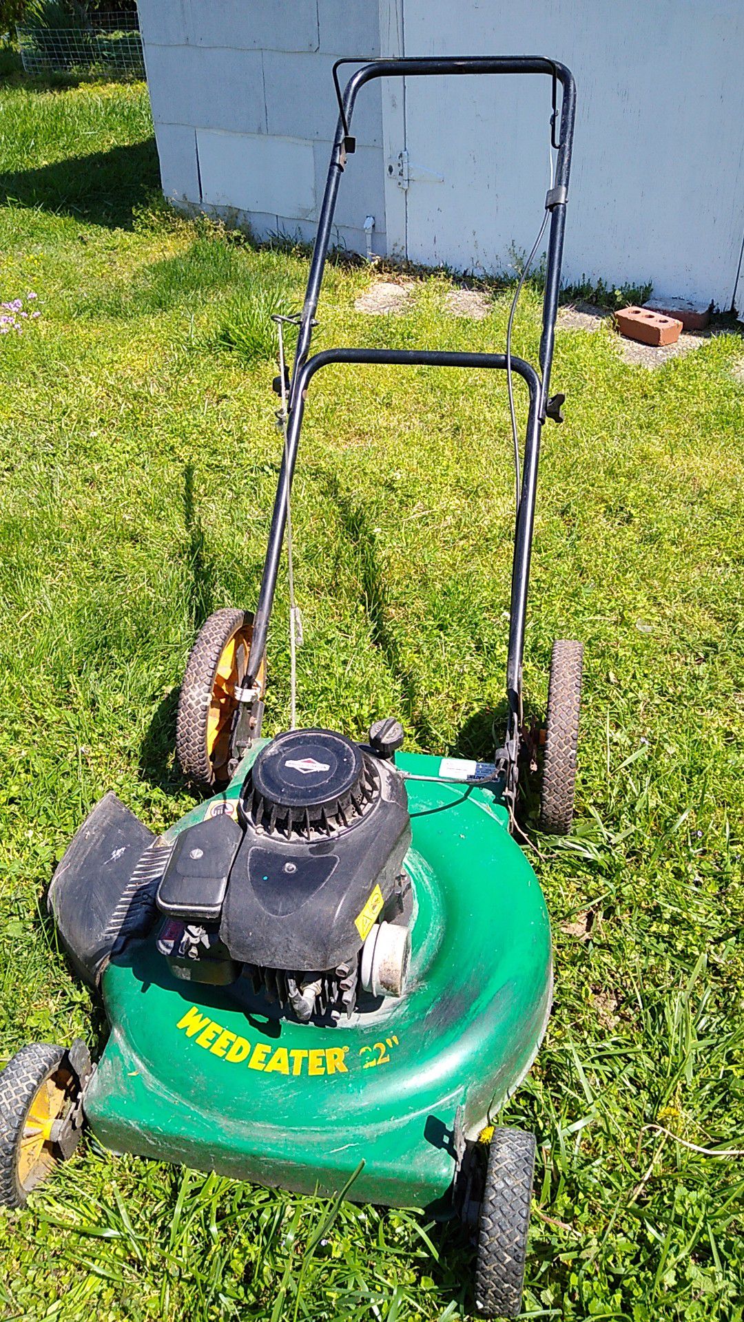 Weed Eater 22 inch gas mower