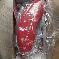 MGP Caliper Covers - Brake Caliper Covers 2015-2023 Ford Mustang (Standard Brakes) - Front and Rear Set - Mustang/Bar & Pony Logo - Red