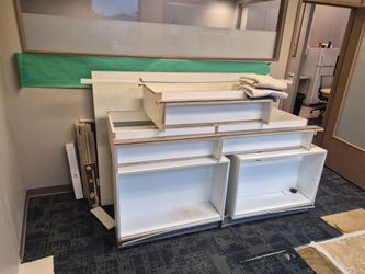 Office Desks & Shelving - FREE