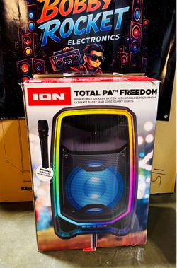 ION 650W [Total PA Freedom] High-Power PA Speaker + Wireless Mic | Indoor/Outdoor Events