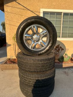 Tires with rims