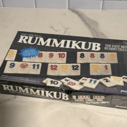 Vintage Rummikub Tile Game --- Retro 1990s Pressman Games --- Fast-Moving Family Night Fun Rummy Mahjong Toys  In Sealed Box