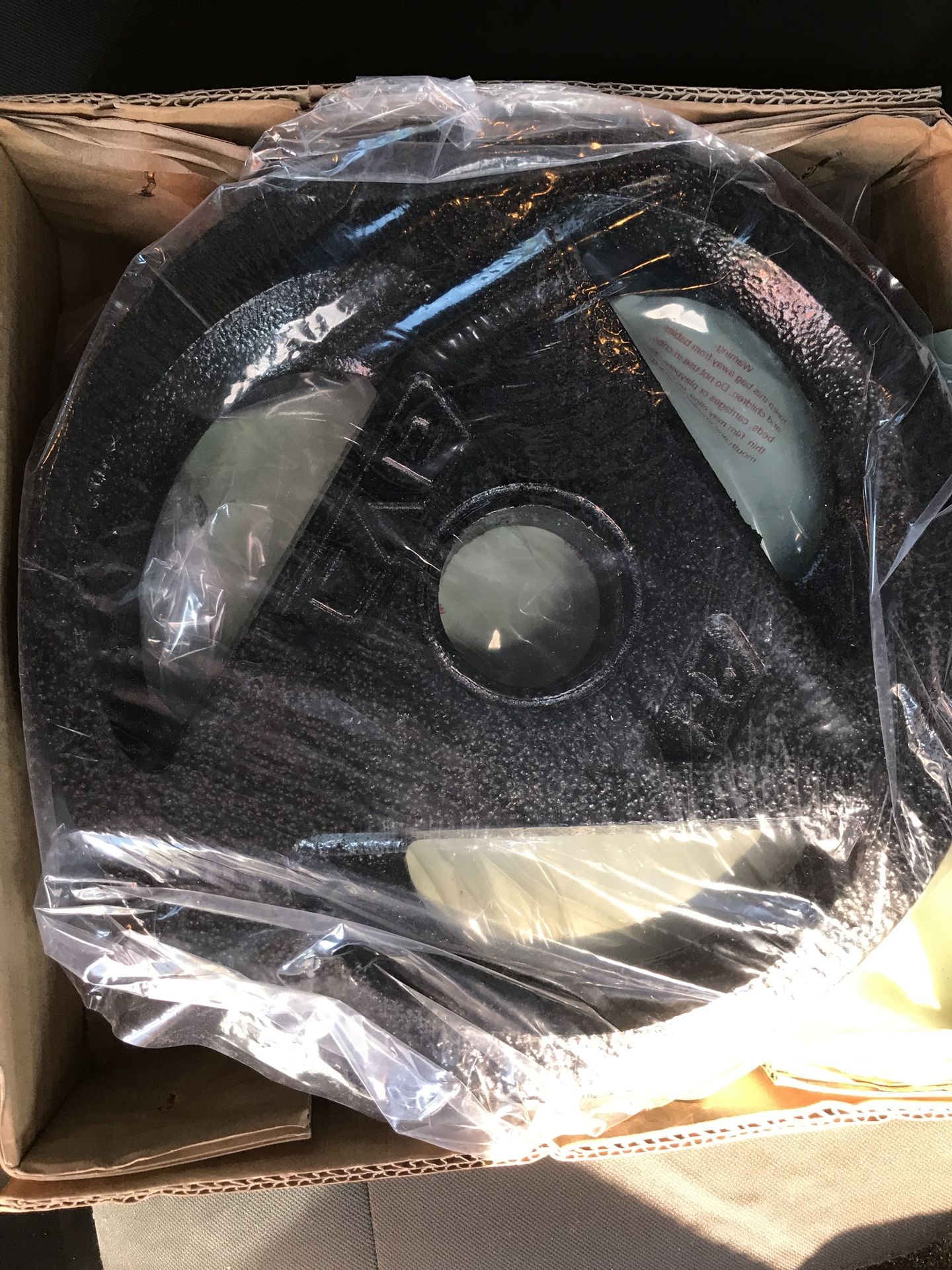 Weight plates - 25lb pair brand new