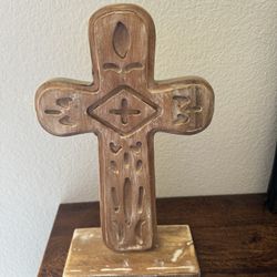 Wooden Cross Decor