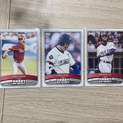 Shohei , Aaron Judge , Ken Griffey Jr. , Derek Jeter , Randy Johnson .