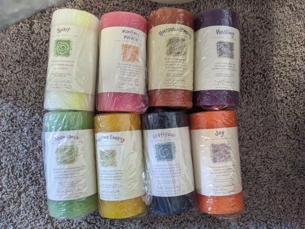 Large Intention Candles 