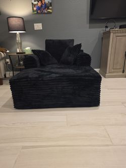 Black couch