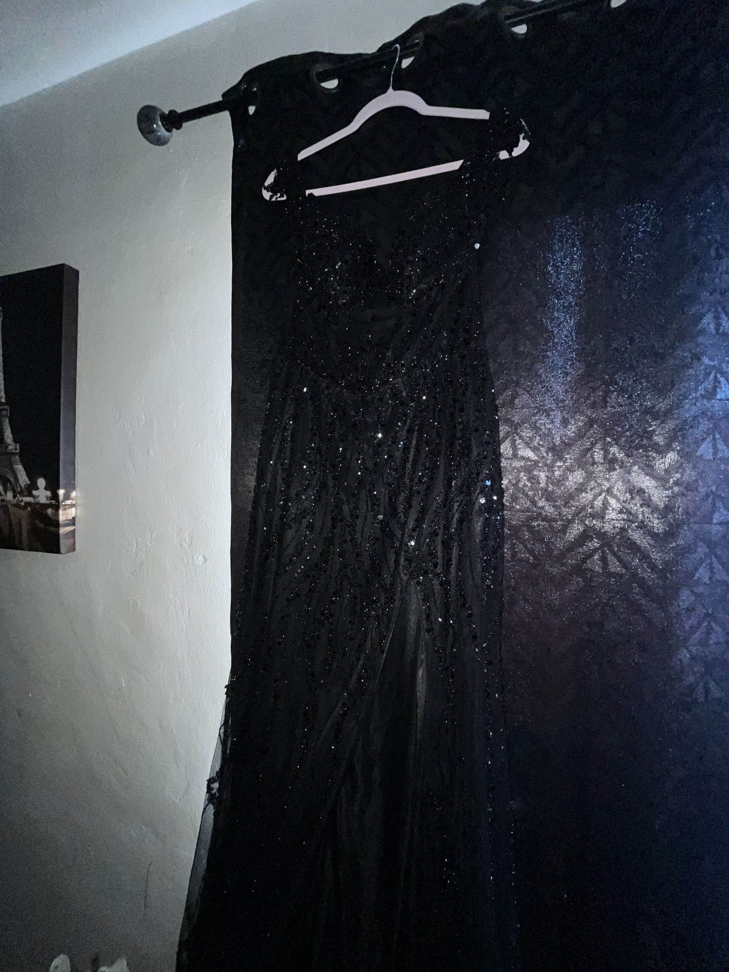Black Corset Prom Dress