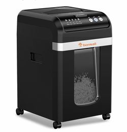 Bonsaii 200-Sheet Auto Feed Micro Cut Heavy Duty Paper Shredder