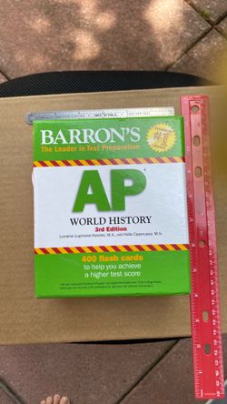 BARRON’S AP WORLD HISTORY 3rd Edition