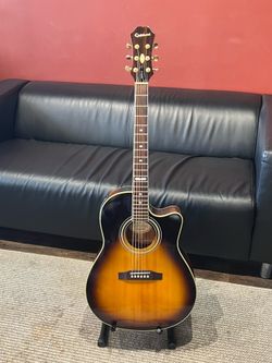 Epiphone AJ-18SCE Acoustic Electric Guitar with Hardcase