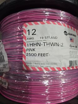 Pink wire