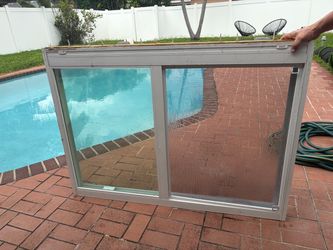 Aluminum Sliding Window with Screen impact
