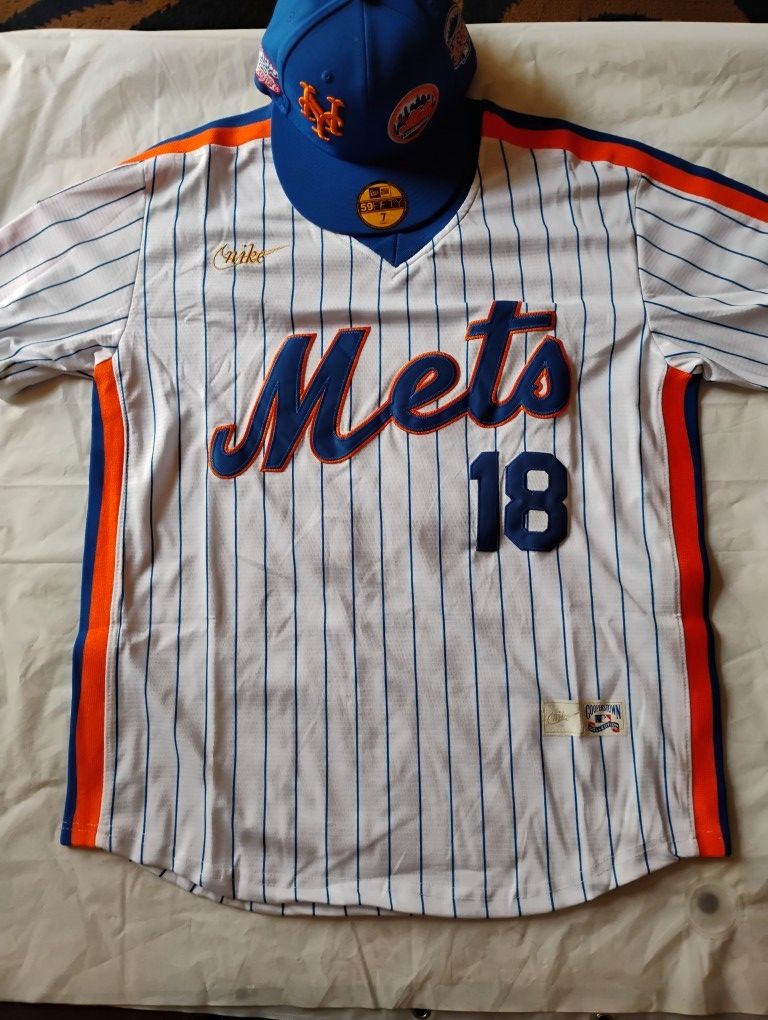 Large Darryl Strawberry New York Mets Jersey