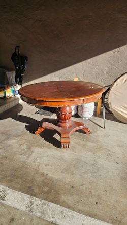 Table with poker top