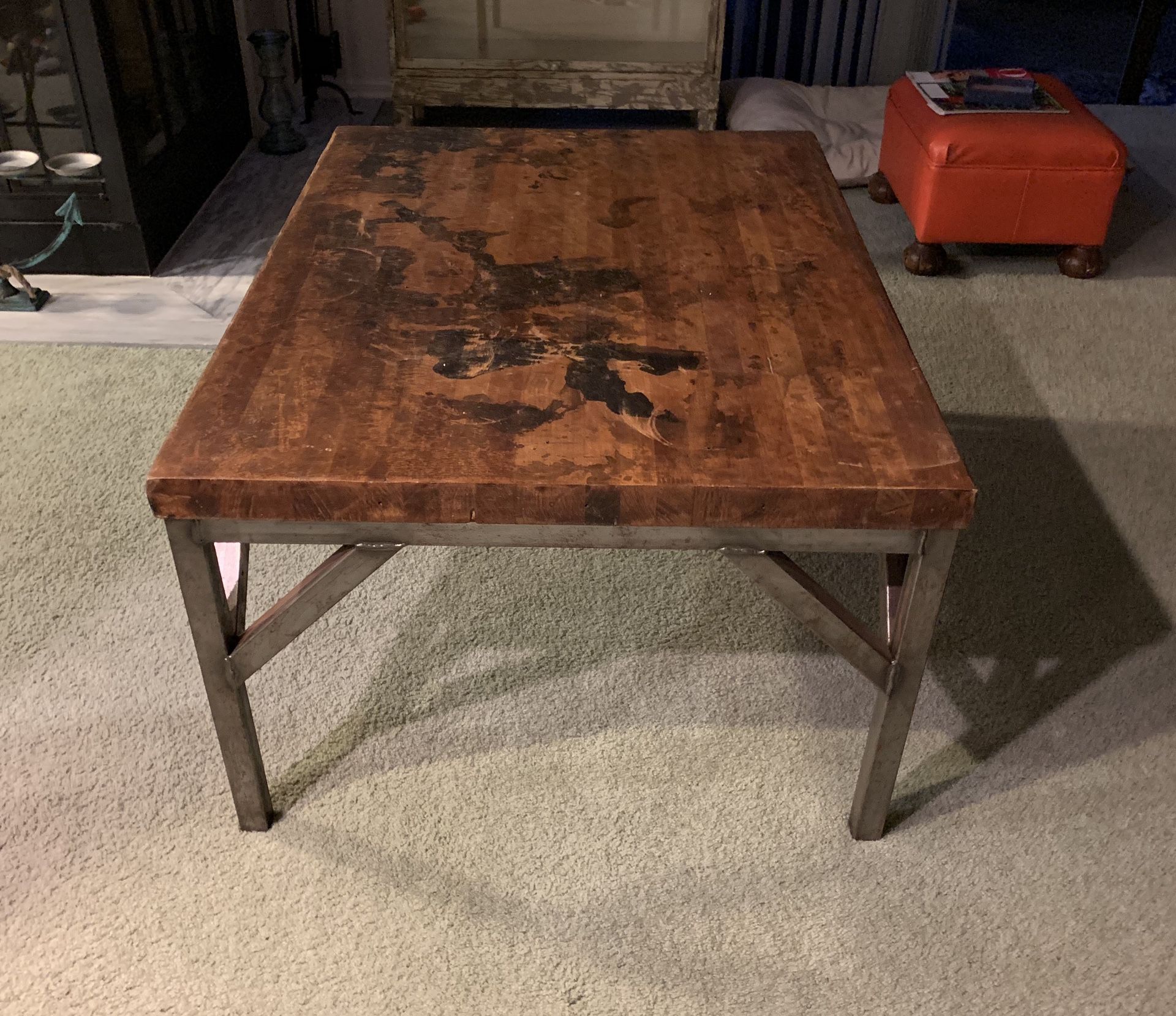 Industrial Heavy Coffee Table