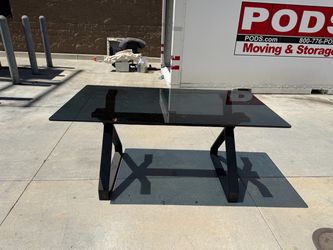 Beautiful Glass modern desk or dinning table