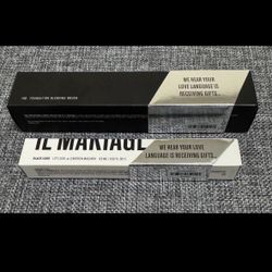 IL Makiage Bundle – Black Card Mascara + #100 Foundation Blending Brush