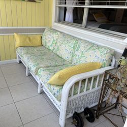Sofa and matching chair-indoor outdoor