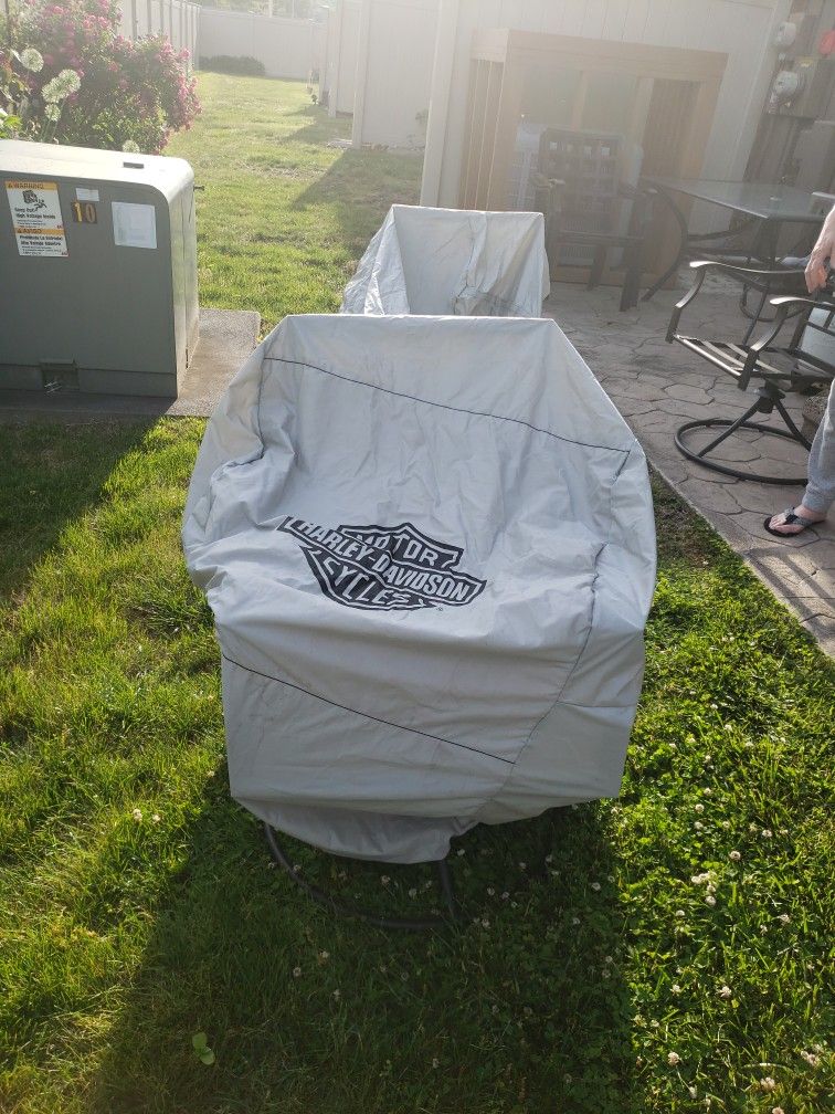 Harley Davisdon Motor Cycle Cover