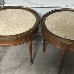 Marble End Tables