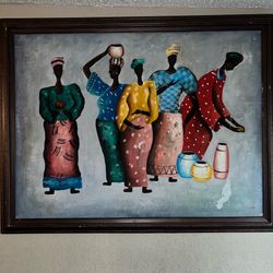 C. CROFT Painting …. Peeling in some spots