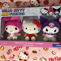 Hello kitty And Friends Plush 