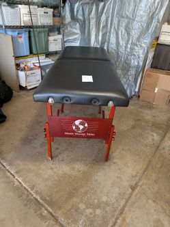 Massage table