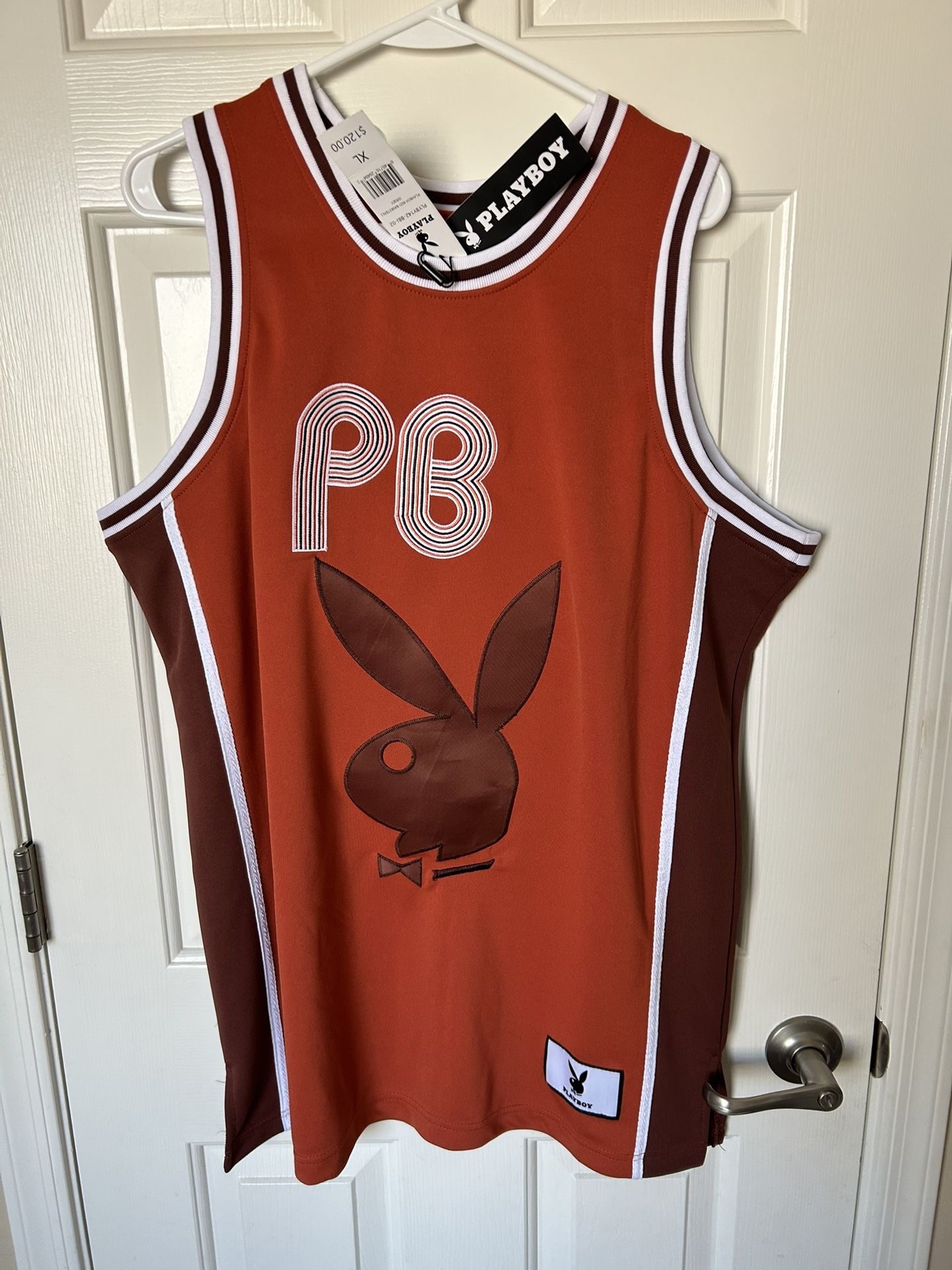 PLAYBOY Basketball Jersey - Size XL - $120 Retail!