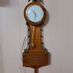 29" Sessions United Electric Pendulum Wall Clock. 