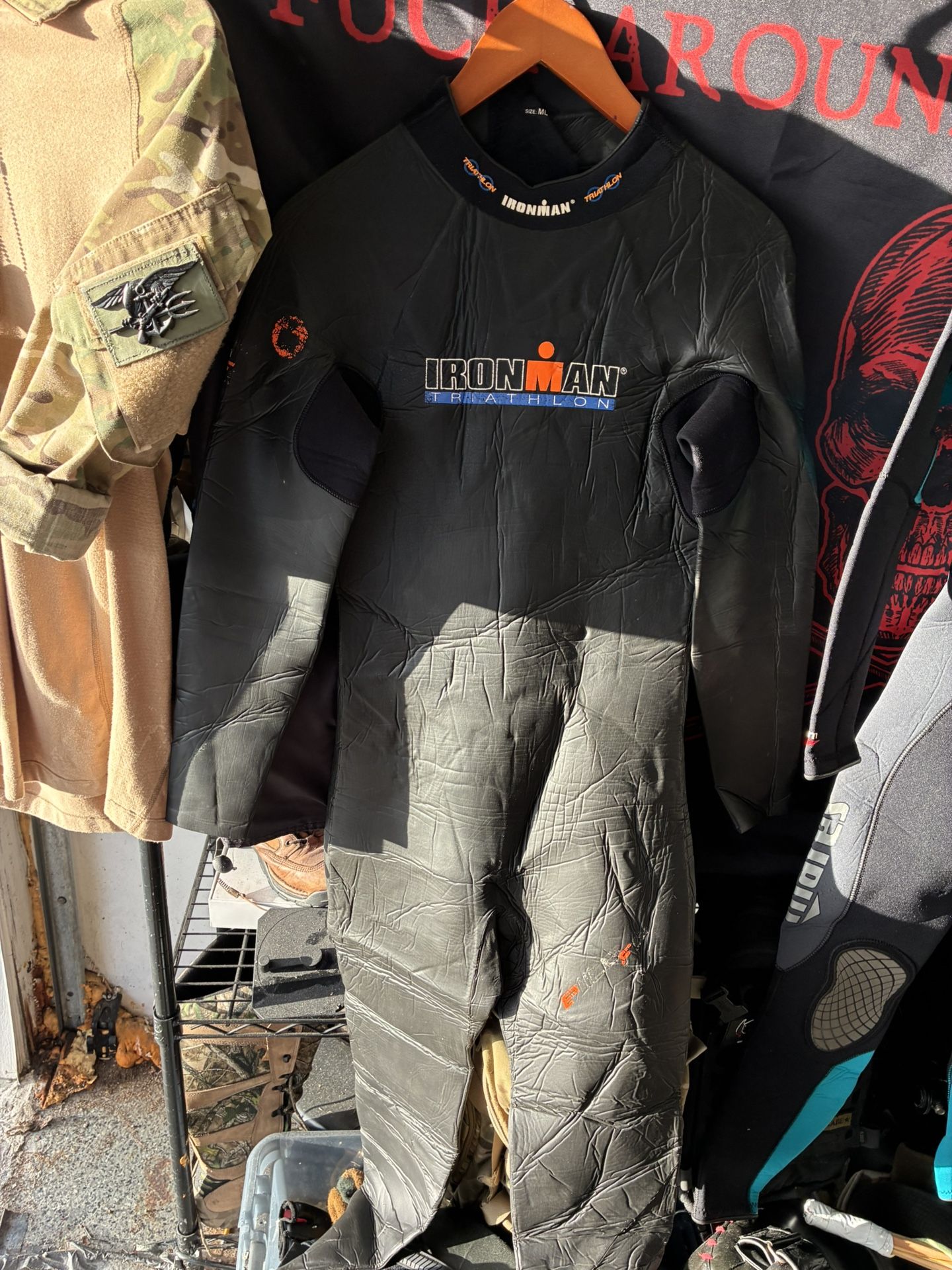 Iron Man Full Wetsuit - Men’s Size Medium Large