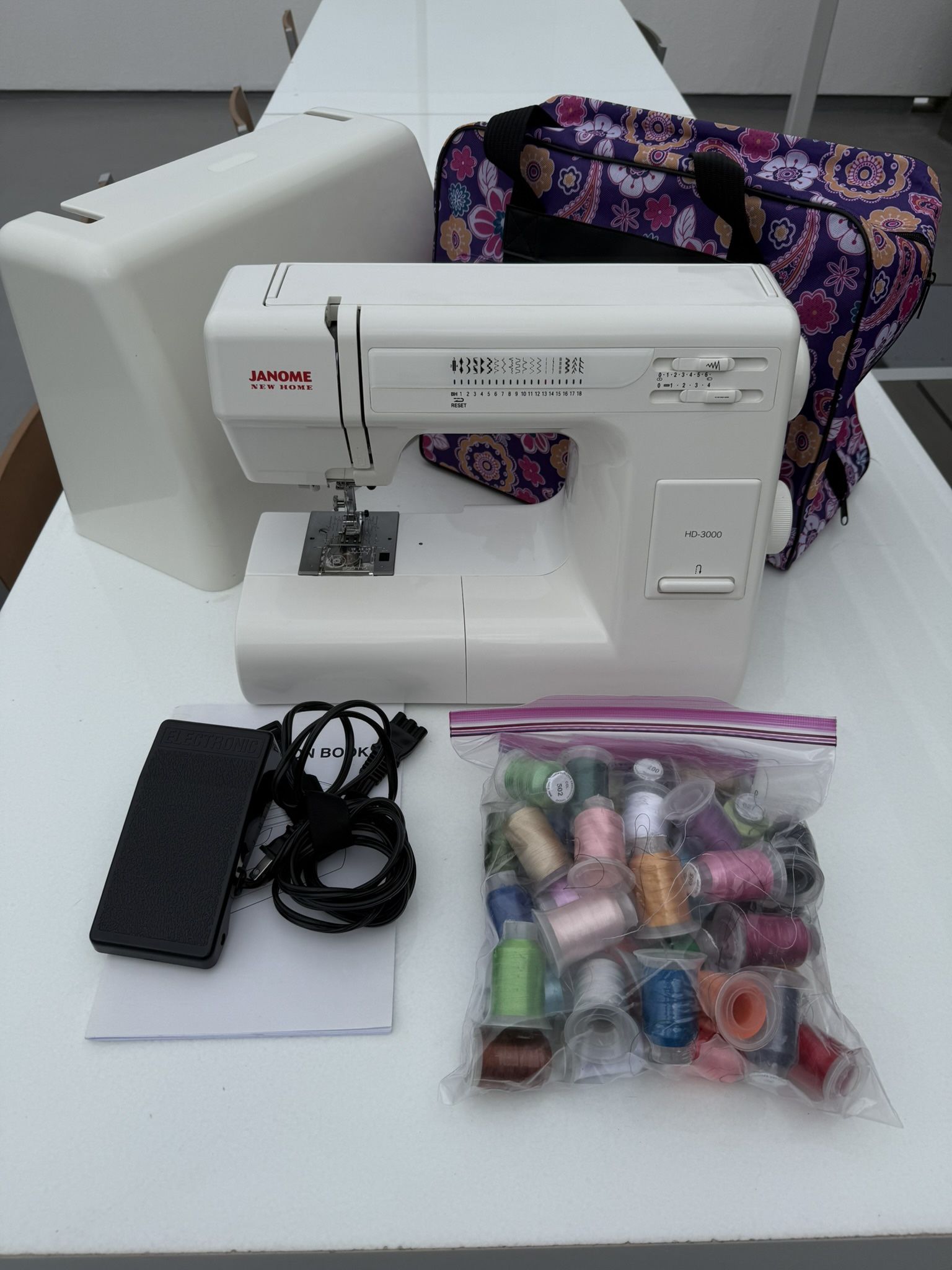 Sewing Machine HD-3000 Janome New Home