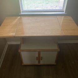 Butcher block Kitchen Island 