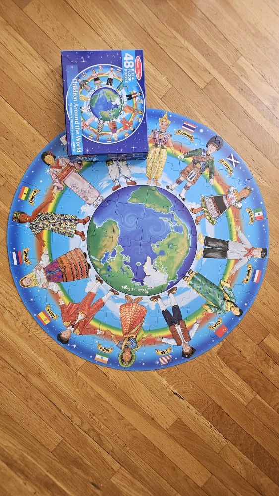 Melissa and Doug children's floor puzzle