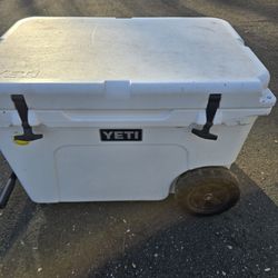 YETI Tundra Haul Wheeled Cooler.  50QT