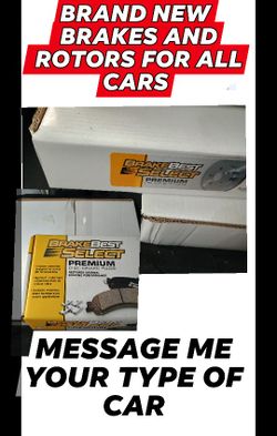 BRAND NEW BRAKES PAD AND ROTORS 