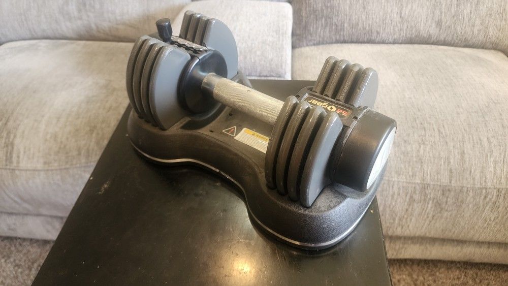 SA Gear Selectech Select Your Weight Single Dumbbell 5 10 15 20 Or 25 Lbs