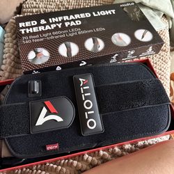 Red light therapy pad
