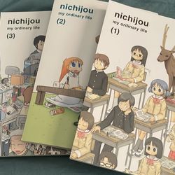 Nichijou Manga Books 1-3
