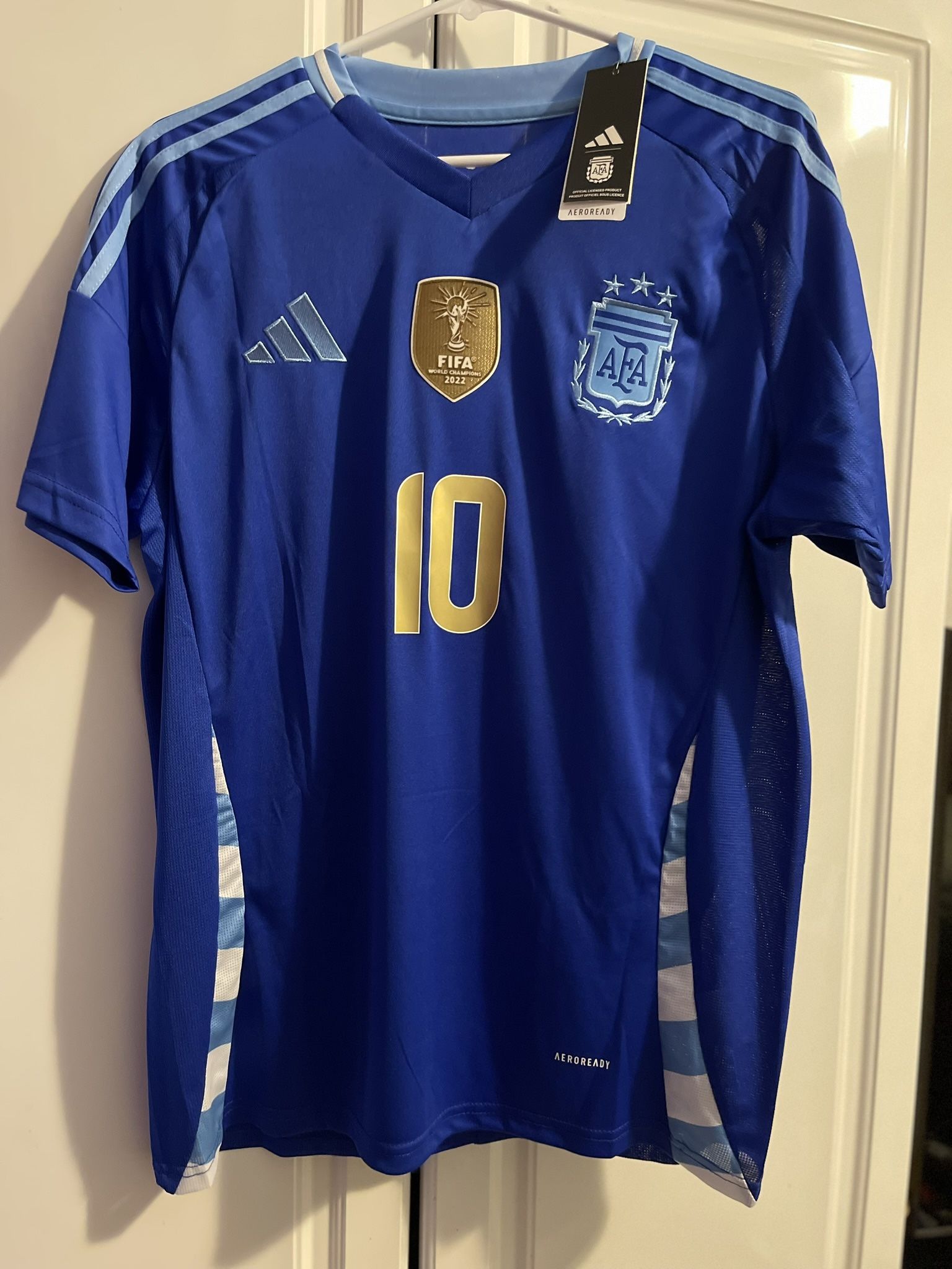 Camiseta Argentina Champion Shirt Adidas Mens Soccer Argentina