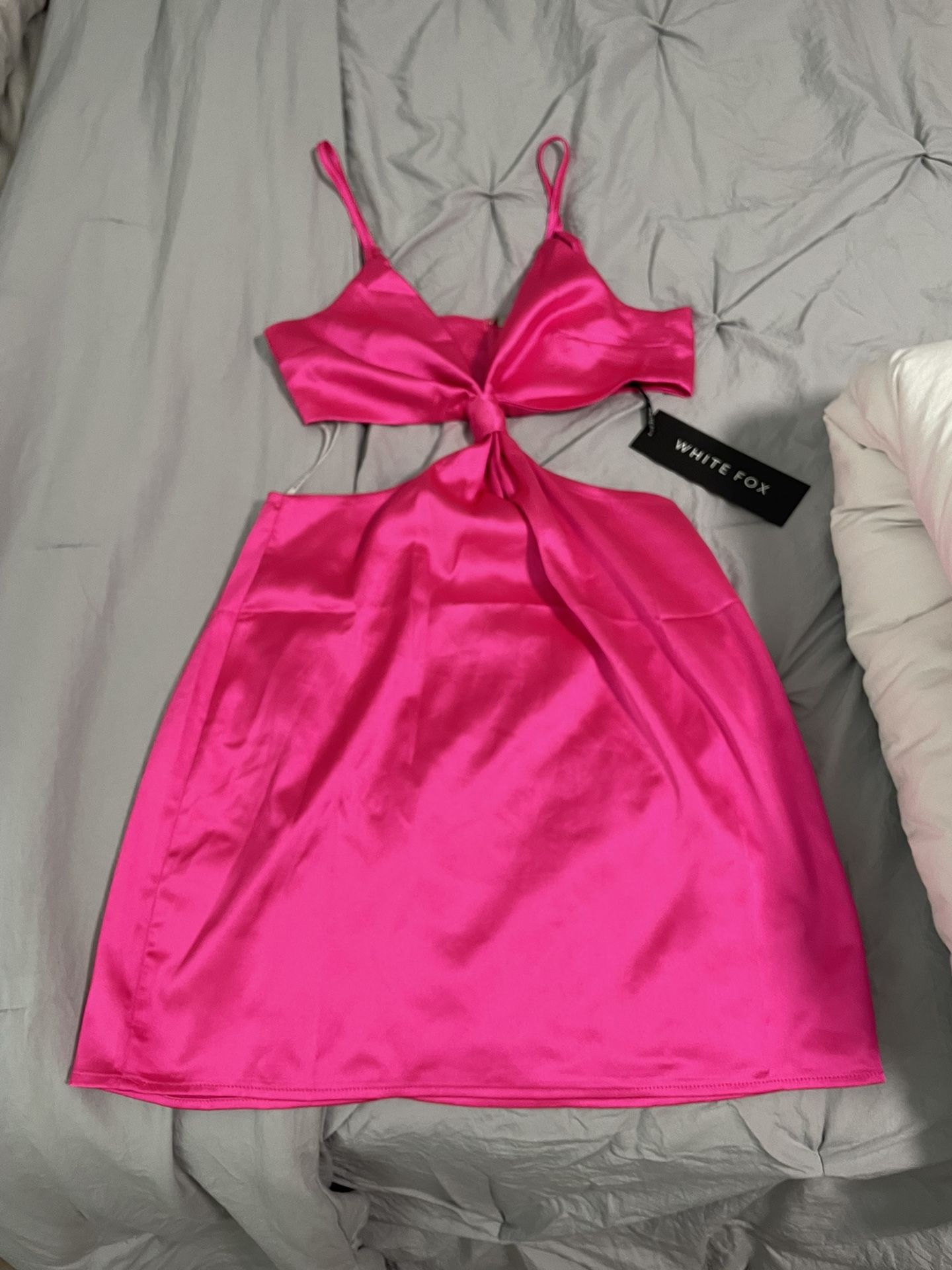 Homecoming Dress/White Fox/Small