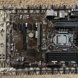 MSI Z270-A-PRO and CPU i5-7600