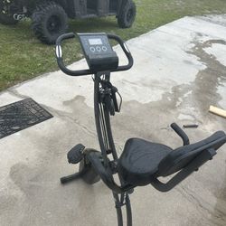 Slim cycle Folding Exercise Bike 