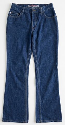 Vintage JACK Jeans Made In USA Men's 32x32 Blue Denim Straight Leg Heavyweight