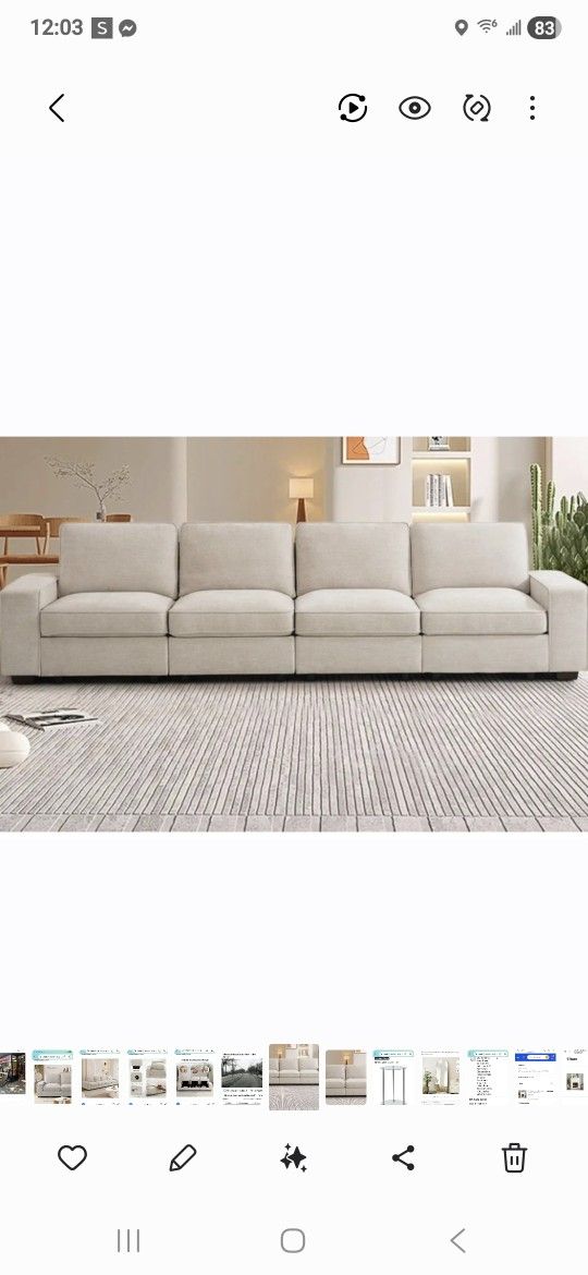 Brand New 4 Pc Modular SOFA