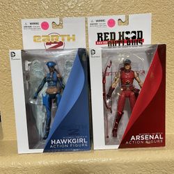 DC Collectables Hawkgirl And Arsenal  