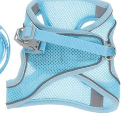 New Reflective Dog Vest Pet Breathable Mesh  Walking Training Jogging Outdoor Activities harness 