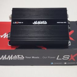 Car Audio Amplifier MMATS LSX4000.1 