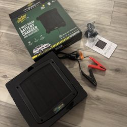 Battery Tender 5 Watt Solar Panel 12V Battery Charger with Charge Controller - IP67 Weatherproof - Windshield Mountable for Motorcycles, Cars, SUVs an